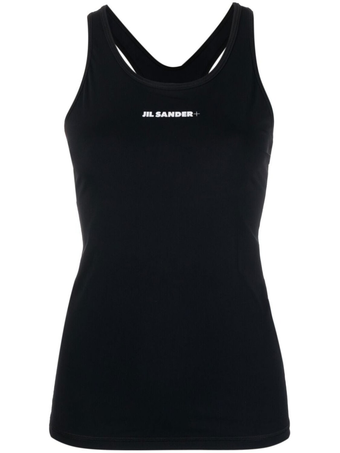 

Jil Sander топ с логотипом, черный