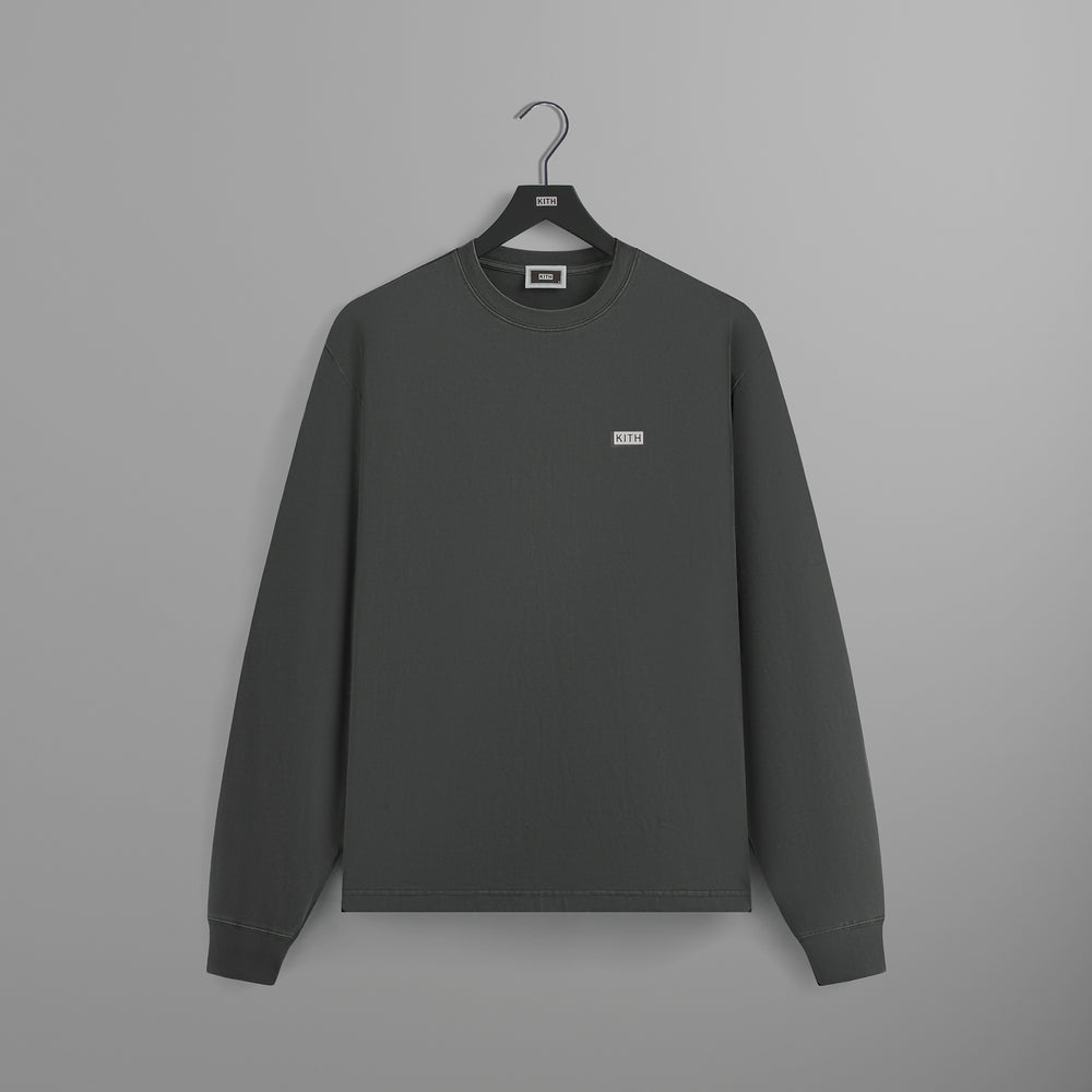 

Футболка Kith Long Sleeve LAX Tee, цвет Carbon
