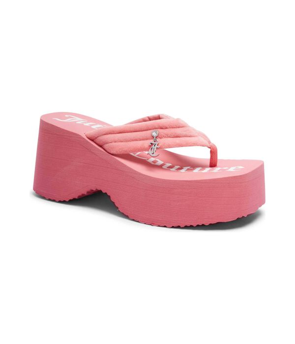 Пляжные тапочки Уитни Juicy Couture, розовый