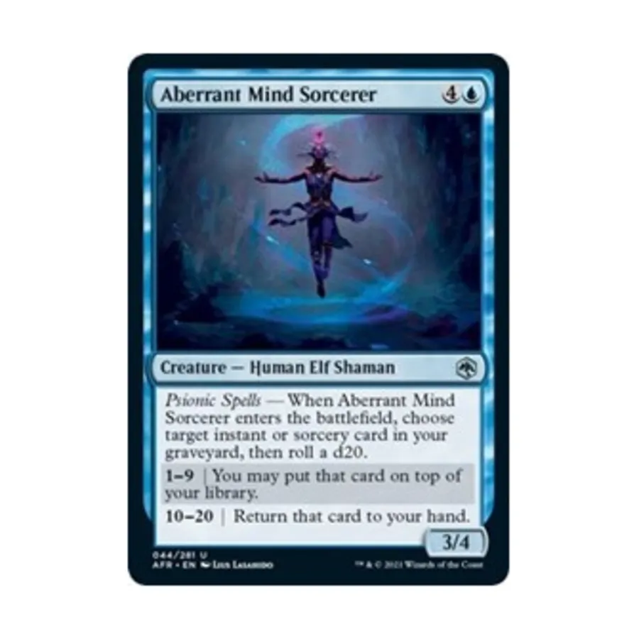 

CCG Аберрантный волшебник разума (U), MTG - Adventures in the Forgotten Realms