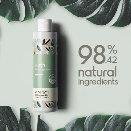 Мицеллярная вода Ops! Original Pure Skin — Ops! Sloth Мицеллярная очищающая и увлажняющая вода с витамином С и гиалуроновой кислотой, 250 мл — фото 2