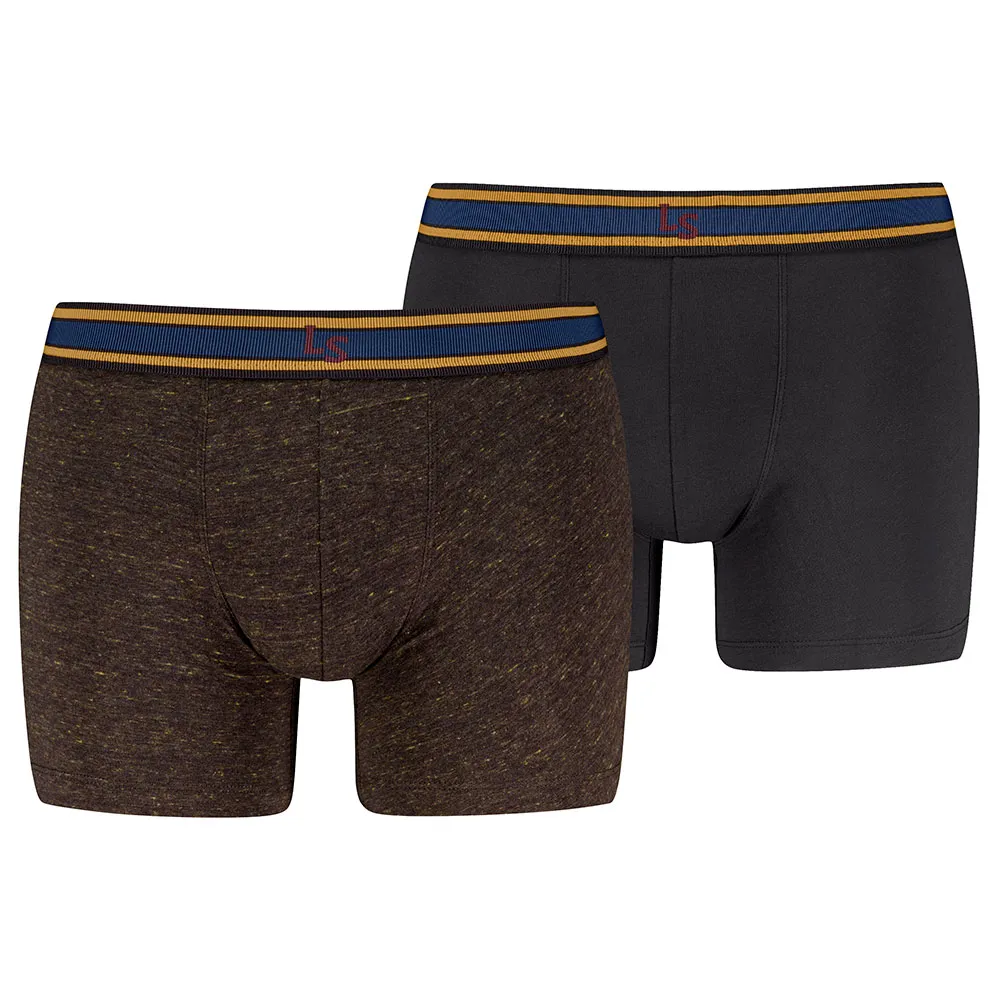

Боксеры 2 шт Levi's 701235947 Brief boxers 2 units, коричневый