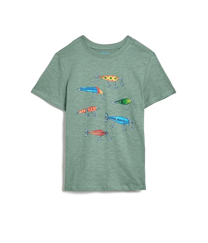 Футболка детская с принтом Graphic Tee Hatley Kids, Chinois Green