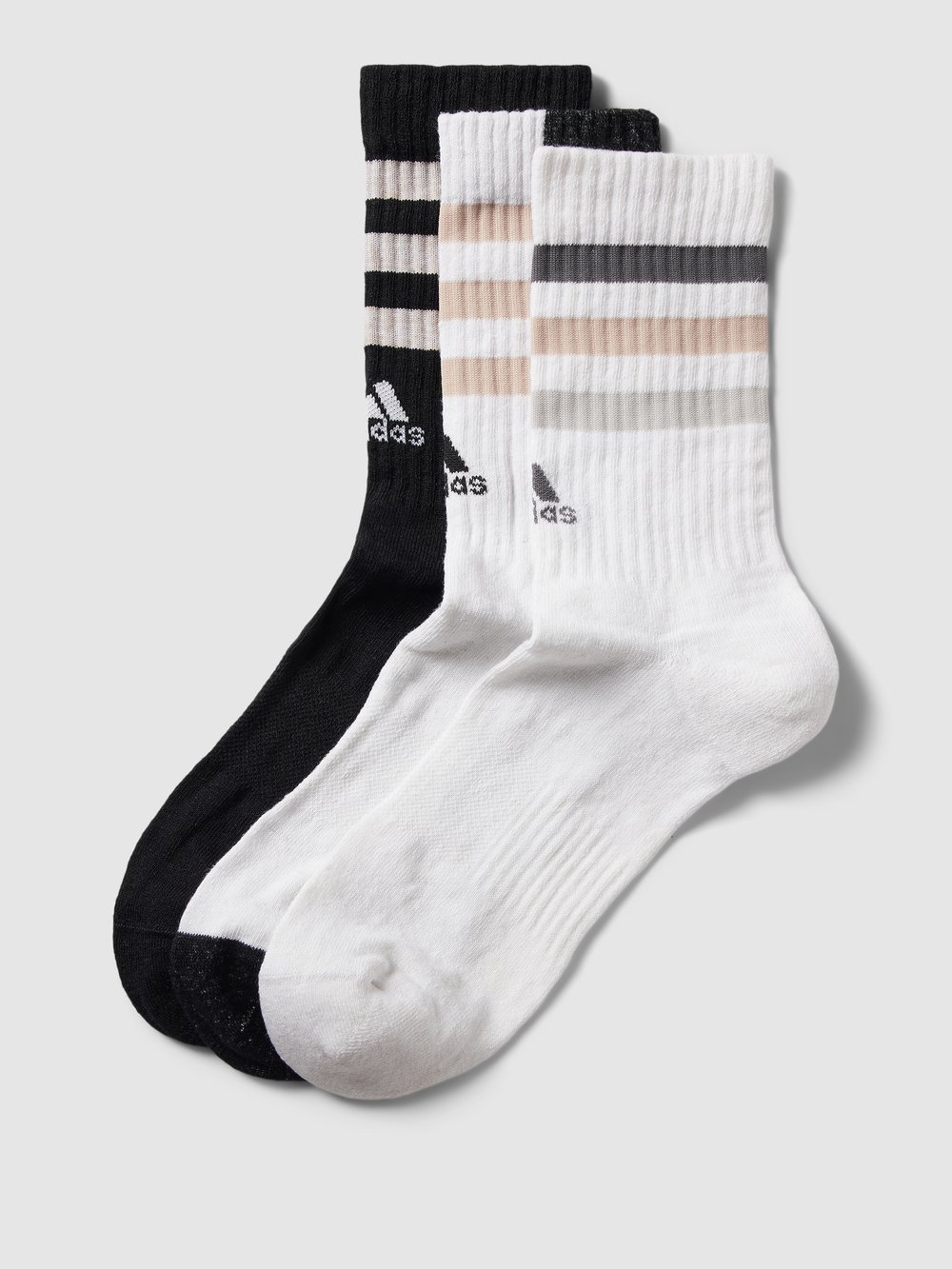 

Носки с этикеткой в ​​упаковке из 3 пар, модель «BOLD» adidas Originals, черный
