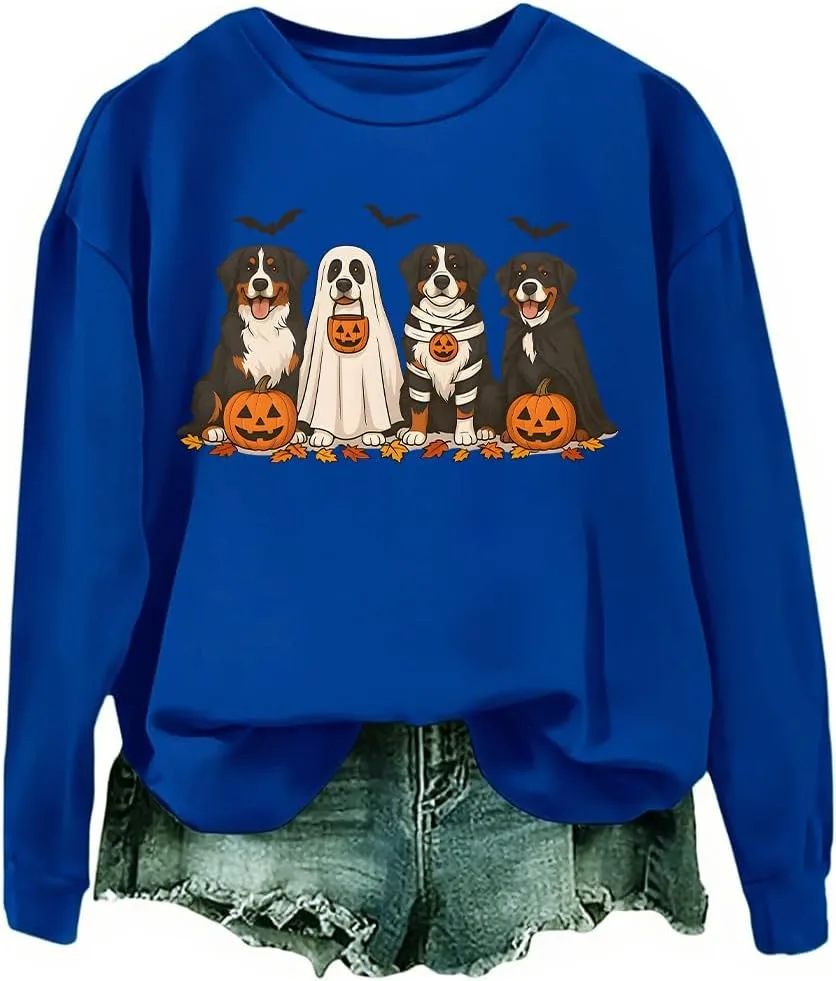 

Толстовка Bernese Mountain Dog Halloween woati