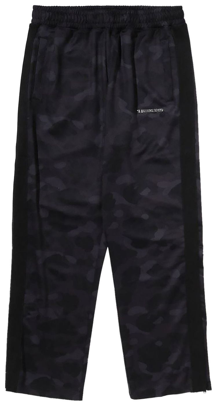 

Спортивные брюки BAPE Color Camo Metal Logo Relaxed Fit Track Sweatpants, цвет, черный