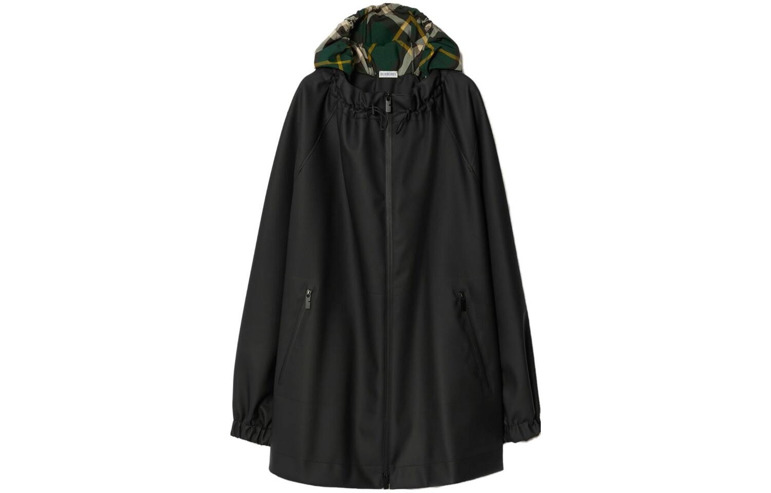 Пальто-парка мужское черное Burberry, черный
