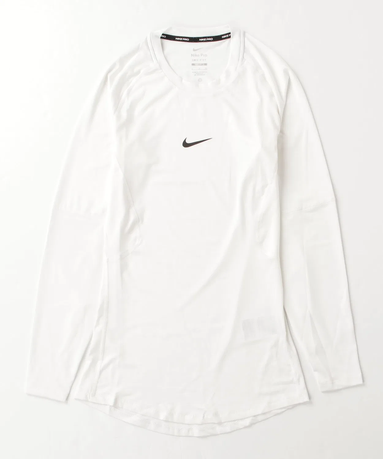 Футболка длинным рукавом Nike NP DF L/S белая