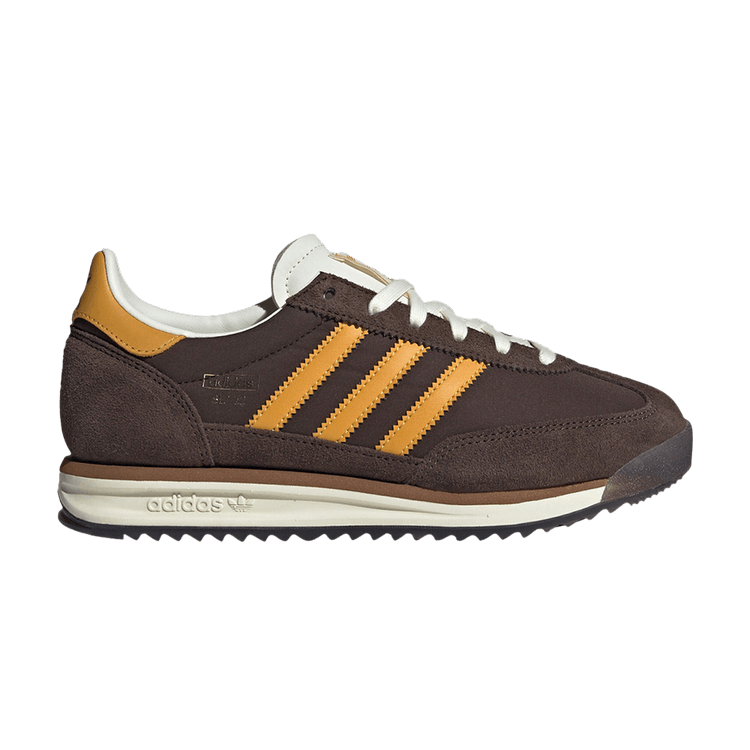 Кроссовки adidas SL72 RS 'Dark Brown Preloved Yellow', коричневый