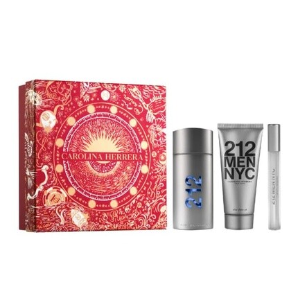 

Carolina Herrera 212 Men NYC Туалетная вода, набор из трех предметов