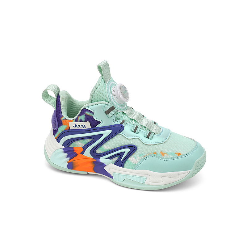 Jeep Кроссовки детские низкие Running Collection для баскетбола Mint Green Kids' — фото 3