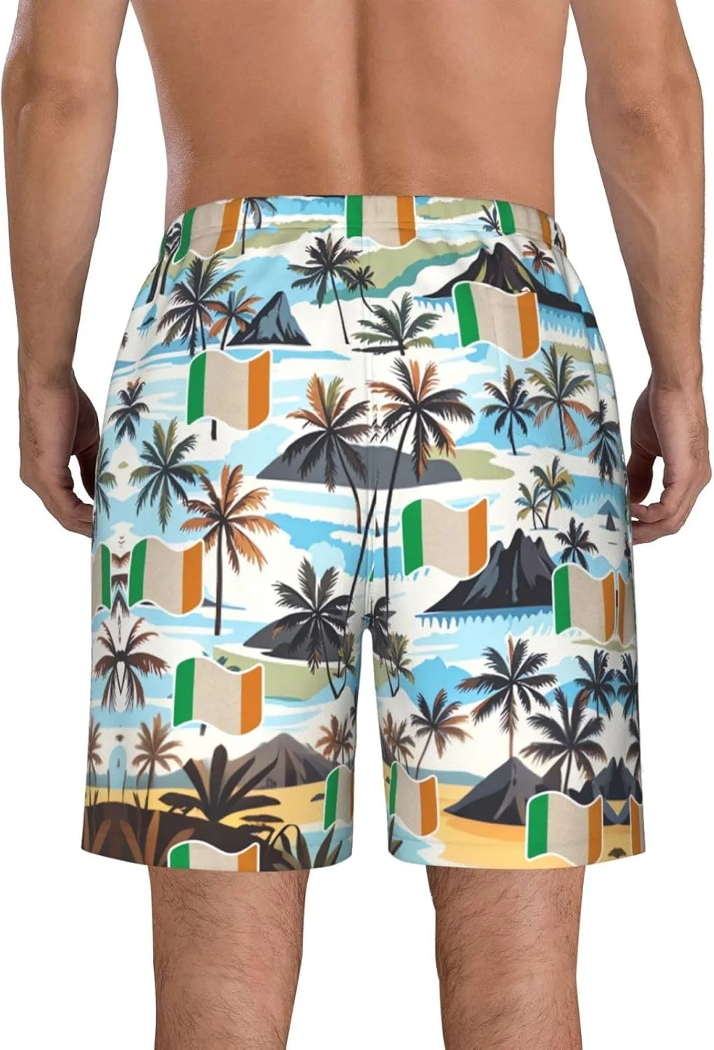 Мужские плавки-шорты из трикотажа для плавания Generic, Ireland Irish Irishman — фото 3