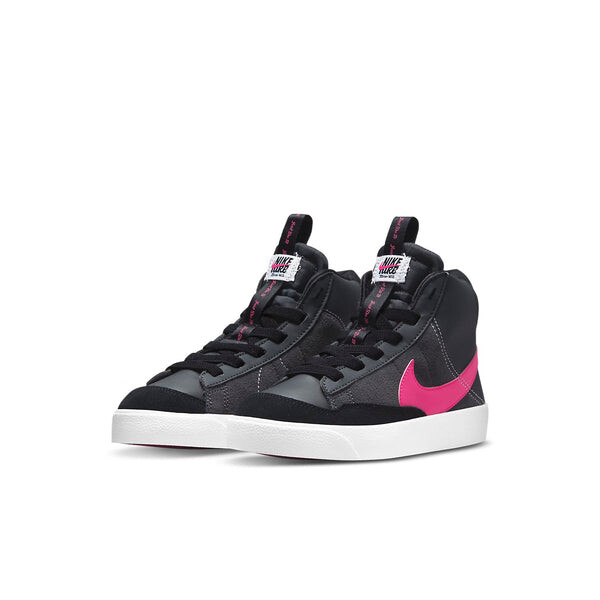 Кроссовки blazer mid '77 se 'dance - black pink' Nike, черный — фото 3