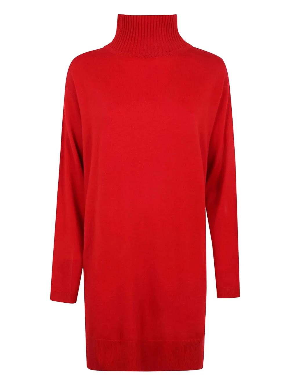 

Платье мини с вырезом халтер Rossopuro, красный