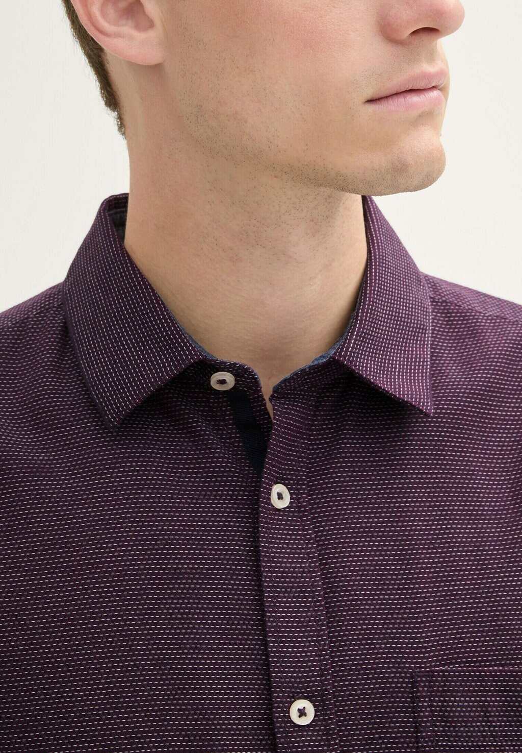 

Рубашка REGULAR FIT MIT STRUKTUR TOM TAILOR, бордовый