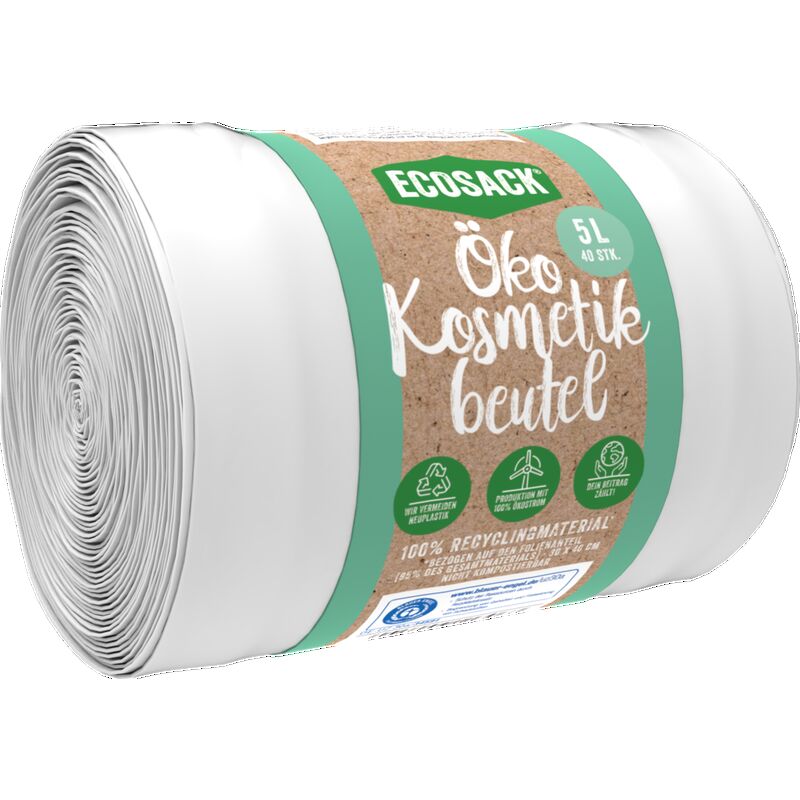 

Эко косметичка 5 л ECOSACK, 40 шт.