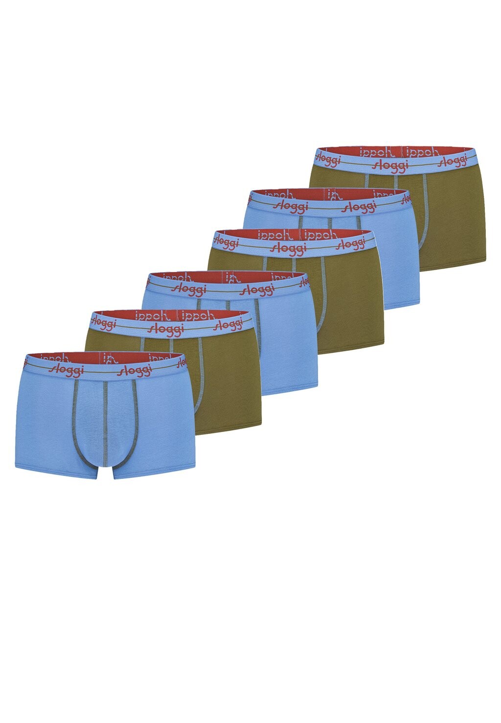 

Брюки 6 PACK Sloggi, светло-голубой