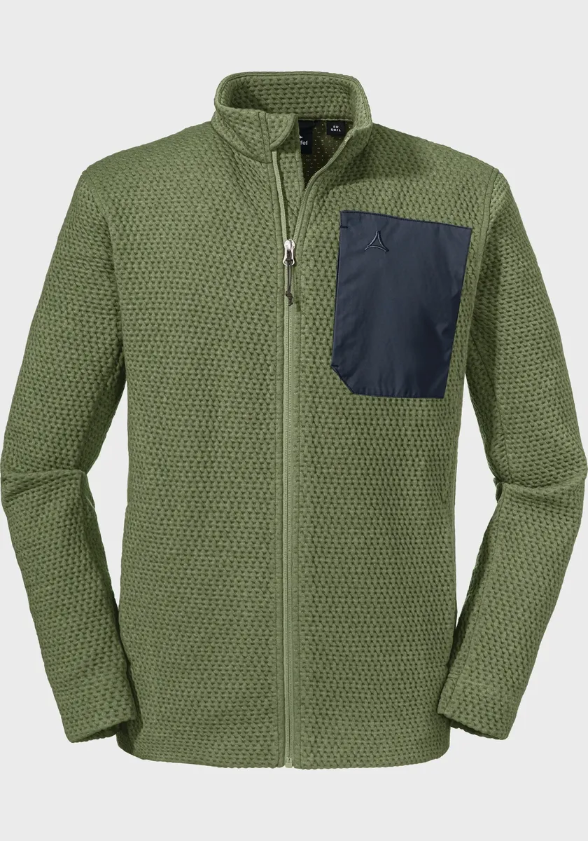 

Флисовая куртка Schöffel "Fleece Jacket Genoa M", без капюшона, зеленый