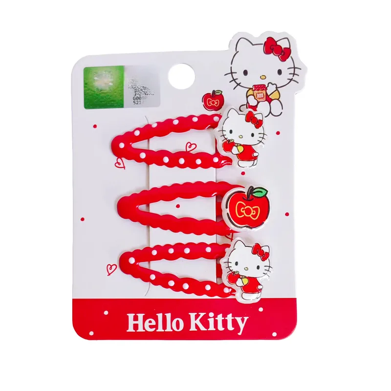 Акриловая заколка для волос Hello Kitty Sanrio, Stars Hello Kitty Hair Clip — фото 4