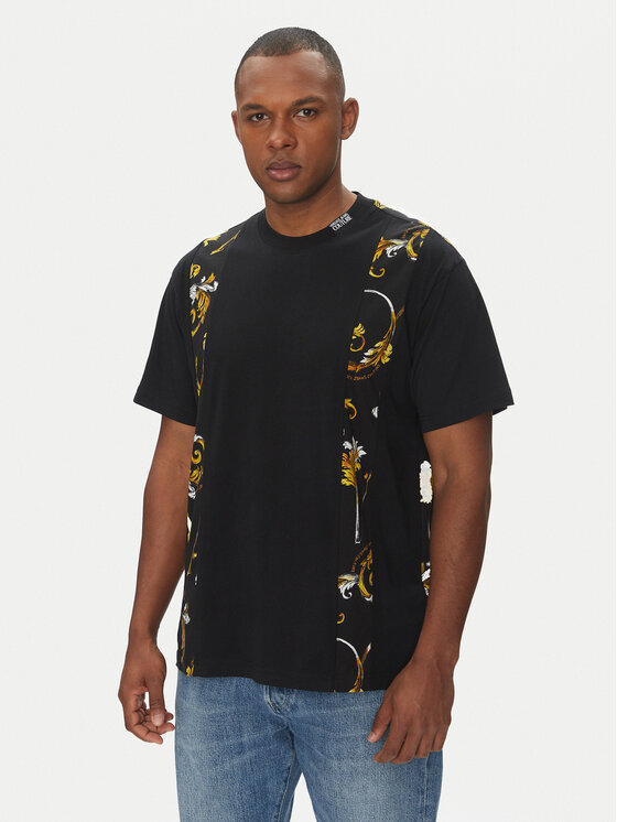 

Футболка обычного кроя 78GAH615 Versace Jeans Couture, черный
