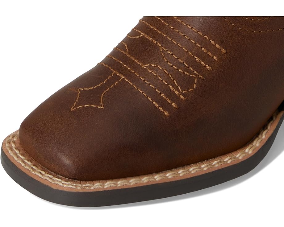 Детские ковбойские ботинки Ariat Tombstone Medium Square Toe (для малышей/детей постарше) Ariat Kids, Distressed Brown — фото 2