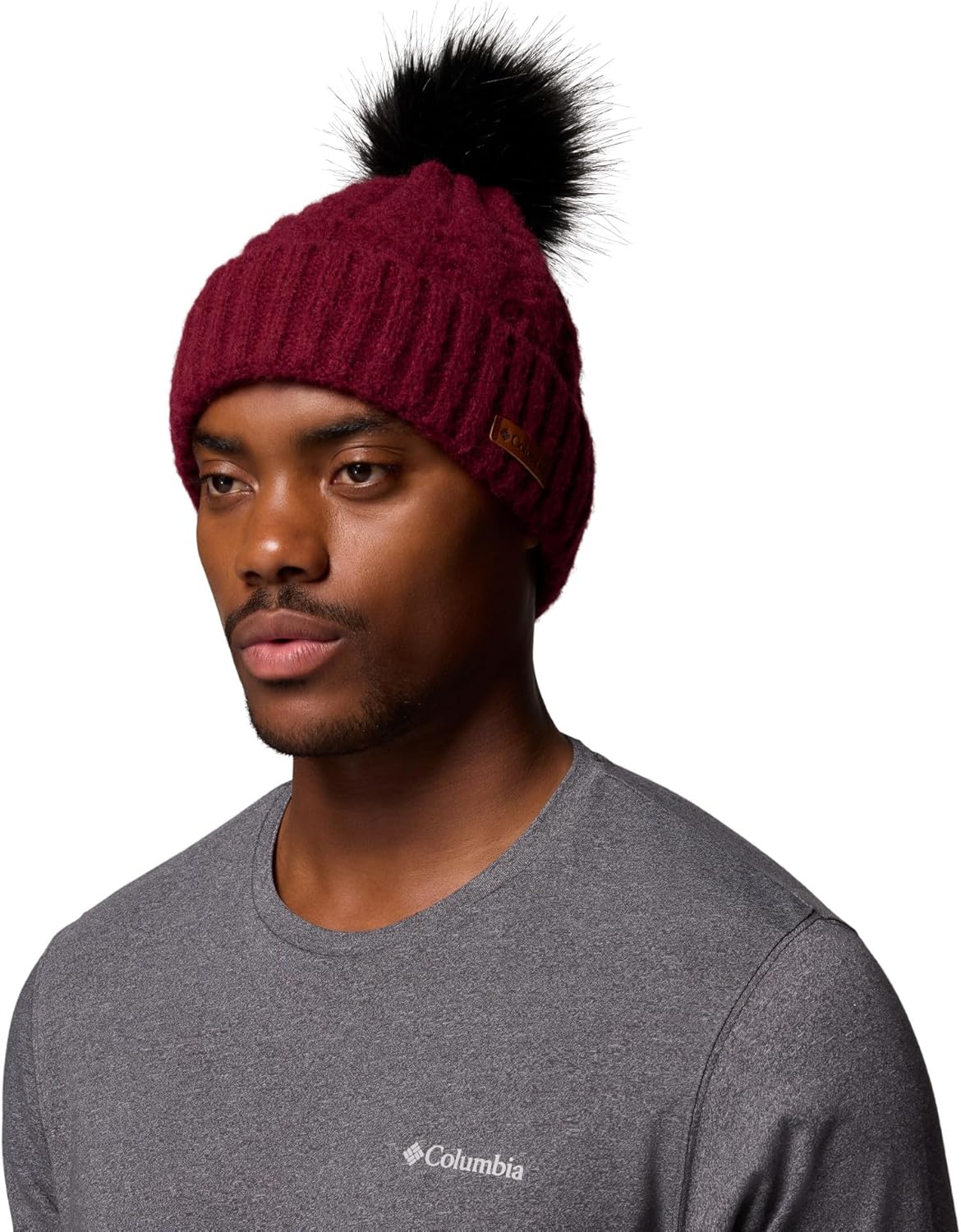 

Columbia Unisex-Adult Winter Blur II Beanie, Rich Wine