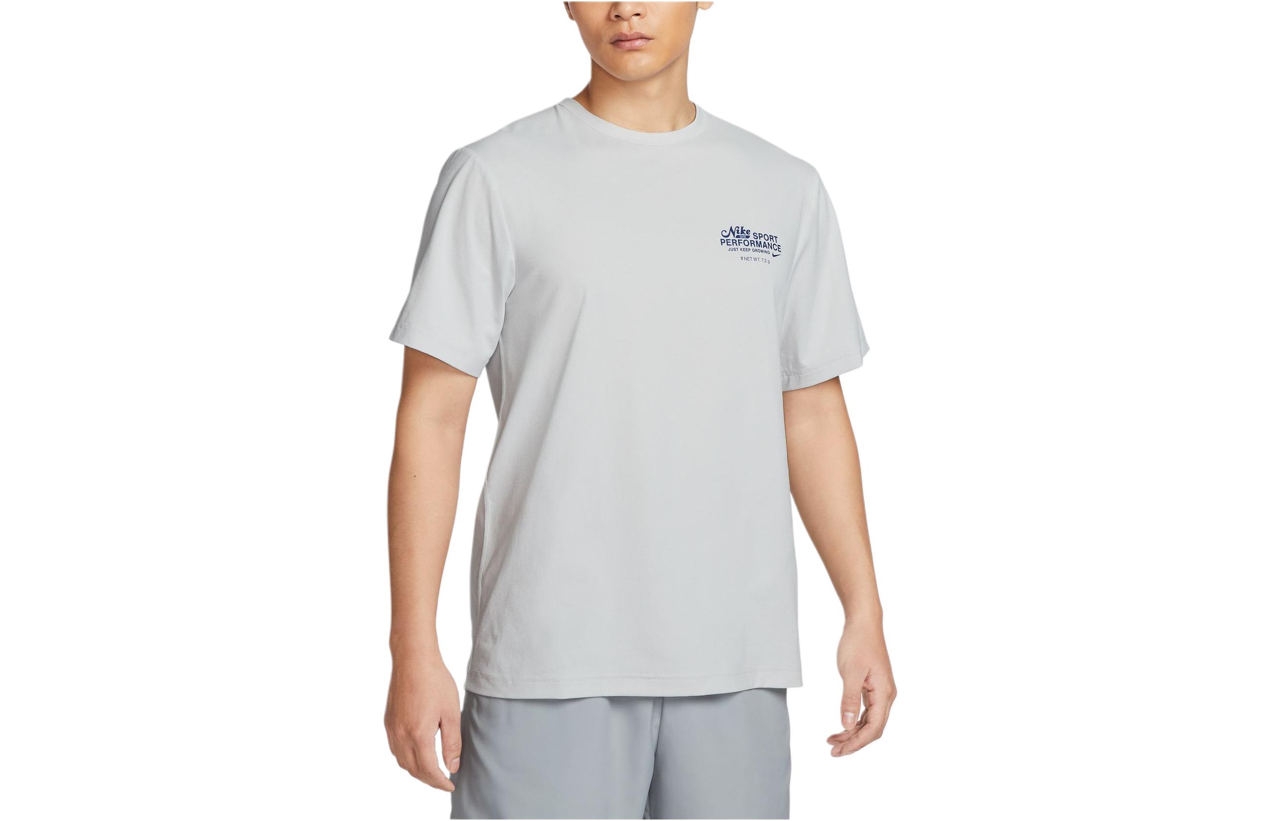 Футболка HYVERSE DRI FIT мужская Dust Photon Nike, серый — фото 3