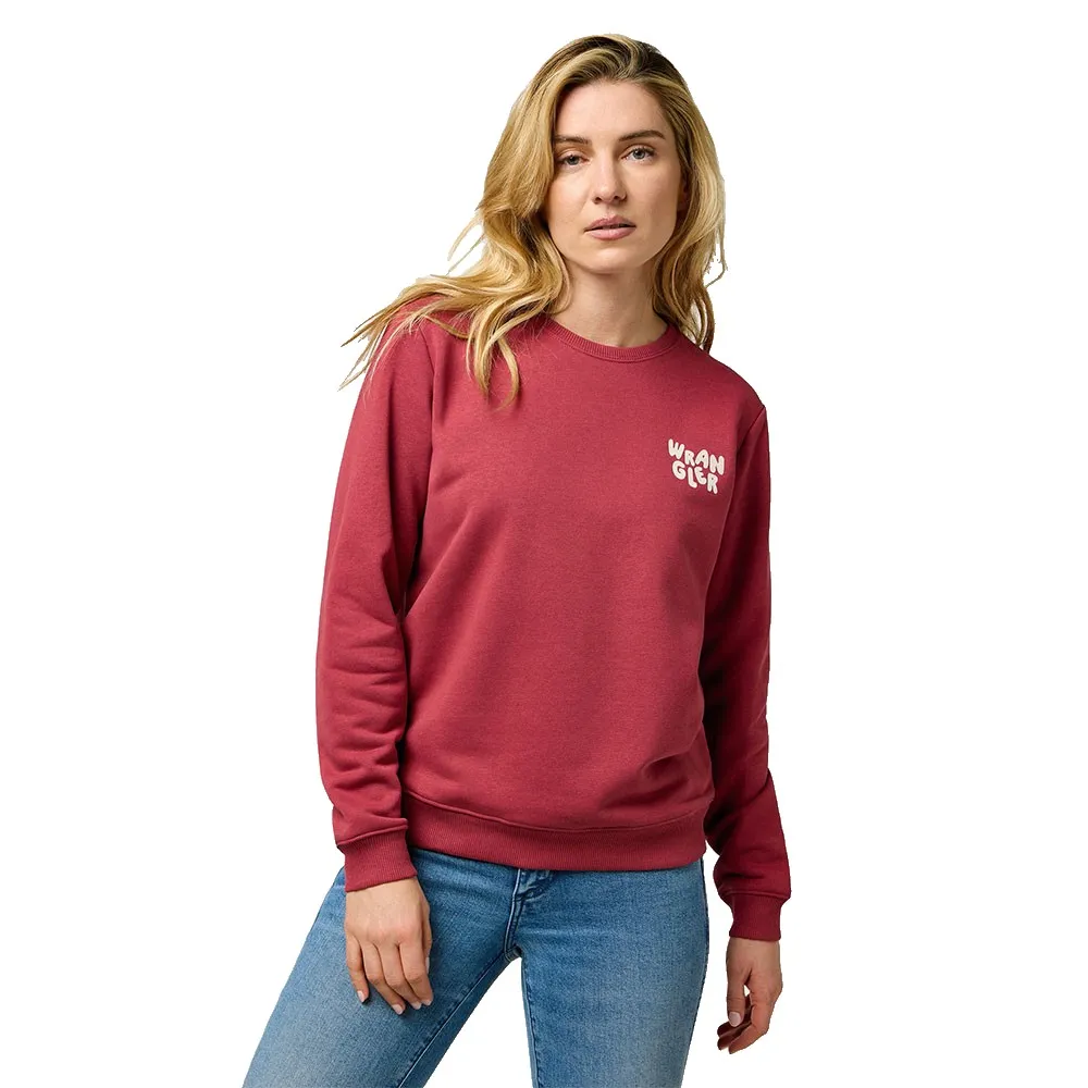 

Толстовка Wrangler 112370773 Regular Fit, красный