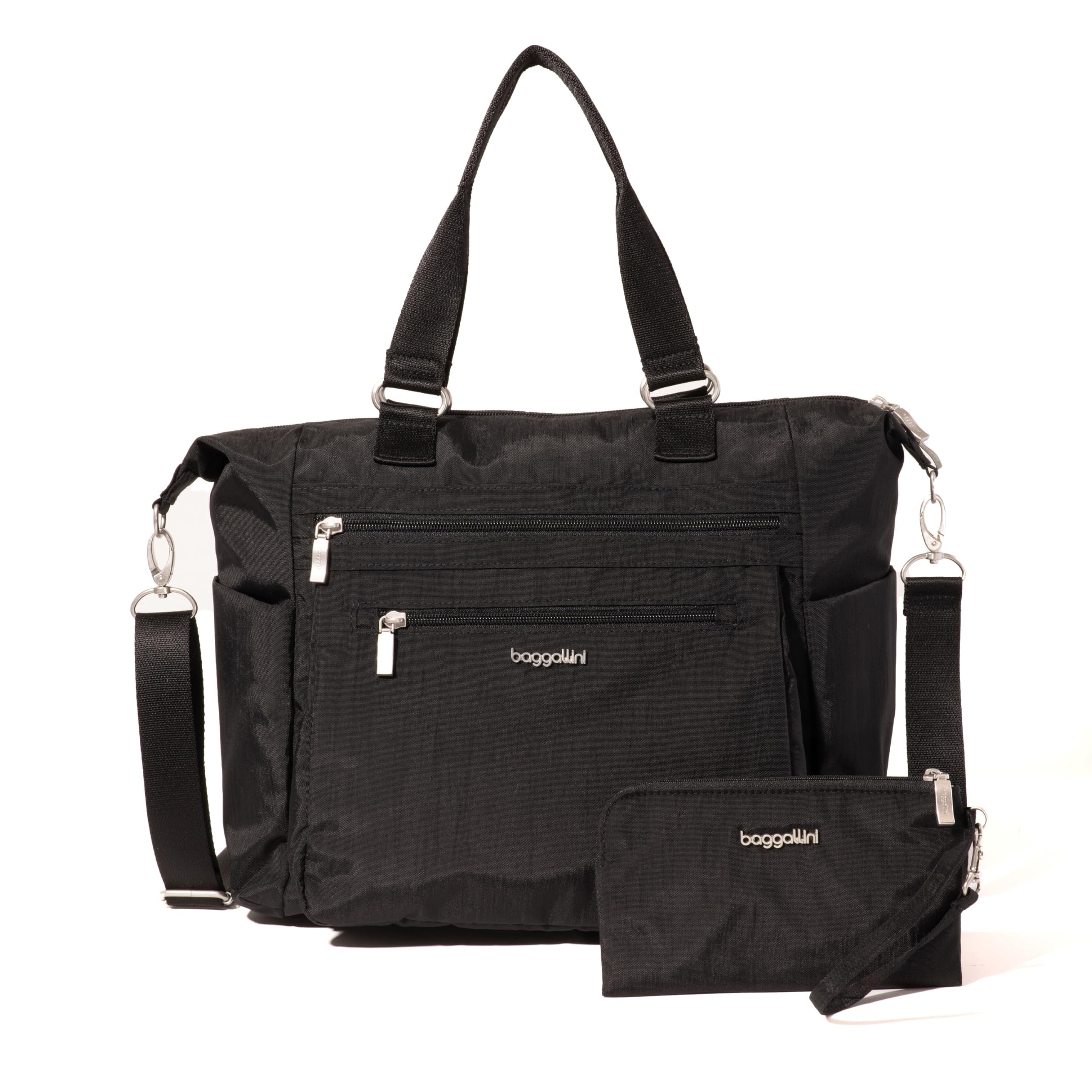 

Рюкзак Baggallini Trifecta Convertible Backpack, черный