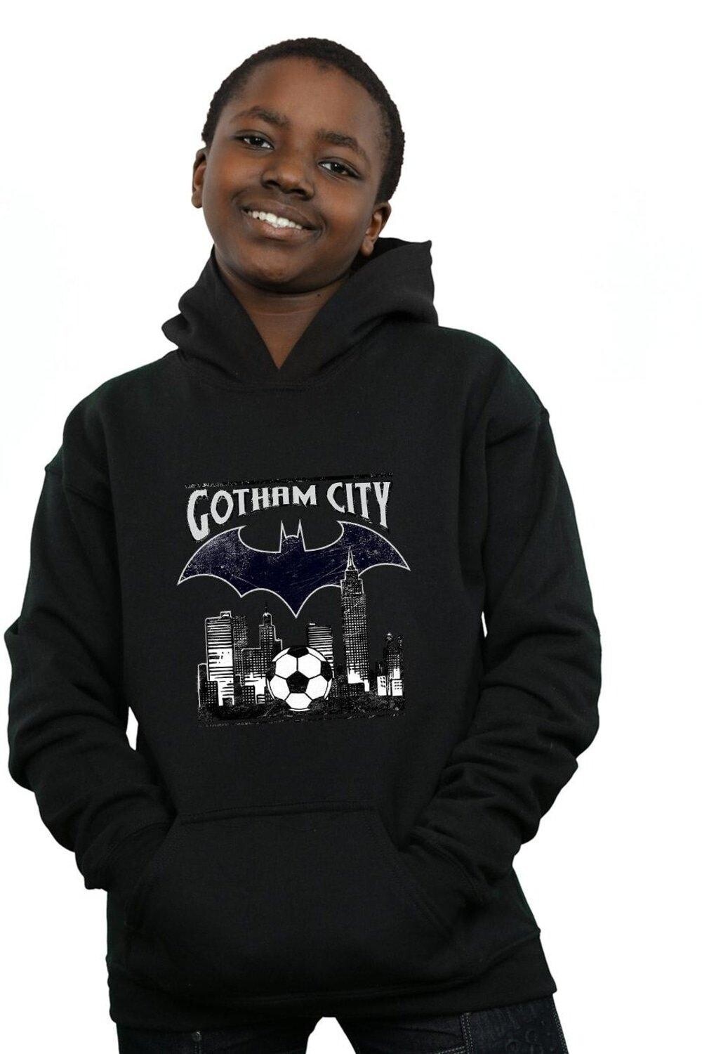 

Толстовка с капюшоном Batman Football Gotham City DC Comics, черный