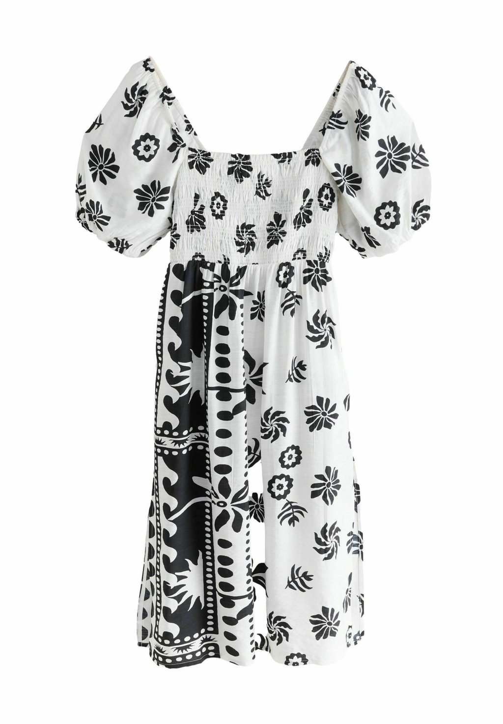 

Повседневное платье REGULAR FIT - PUFF SLEEVE OFF SHOULDER MIDI Next, черный