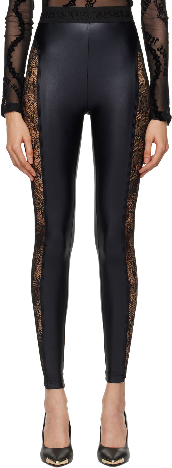 

Кружевные леггинсы Versace Jeans Couture