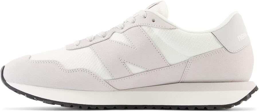 Мужские кроссовки для бега по шоссе New Balance 237 V1 Classic, White/Grey Matter — фото 2