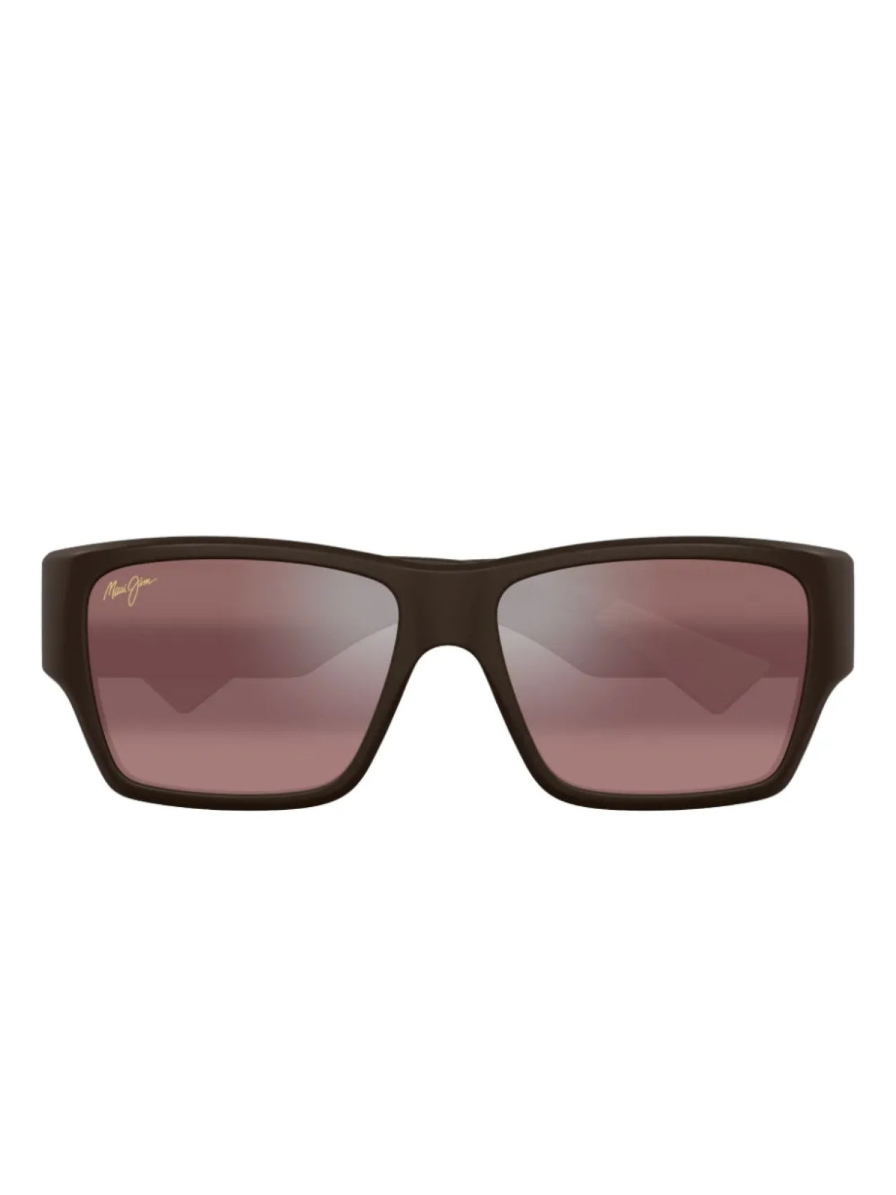 

Солнцезащитные очки Maui Jim в квадратной оправе, черный