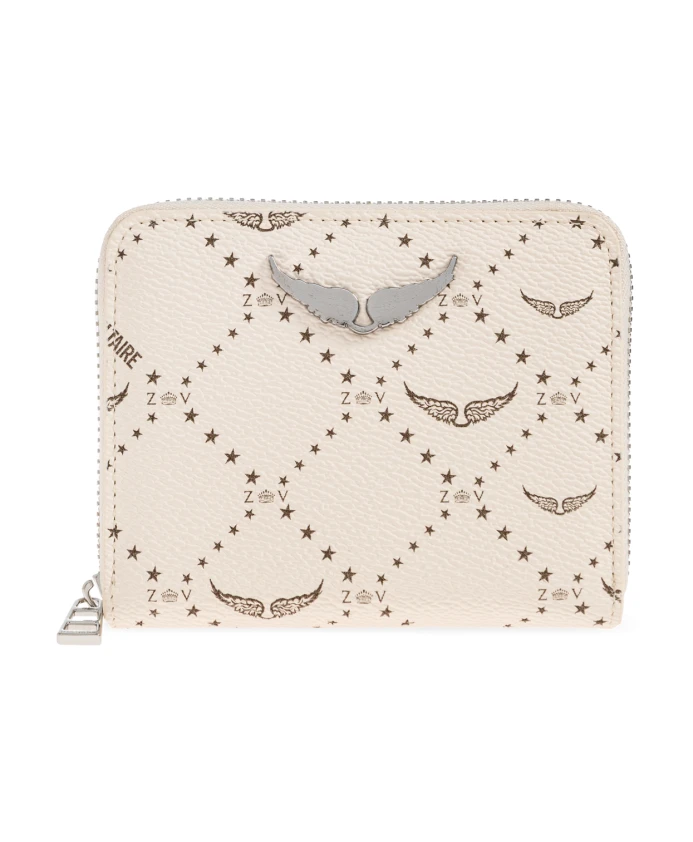 

Мини-Кошелек ZV Monogram Zadig & Voltaire, бежевый