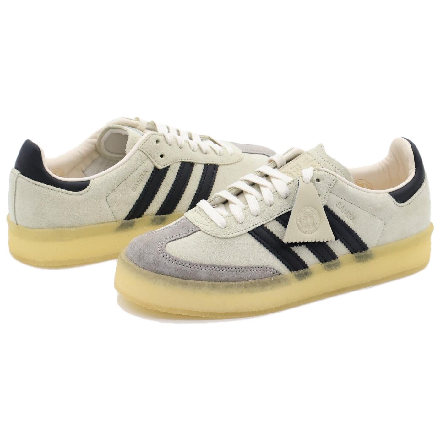 Кроссовки Adidas Clarks 8th Street Samba By Ronnie Fieg Kithmas White Black Adidas Originals — фото 3