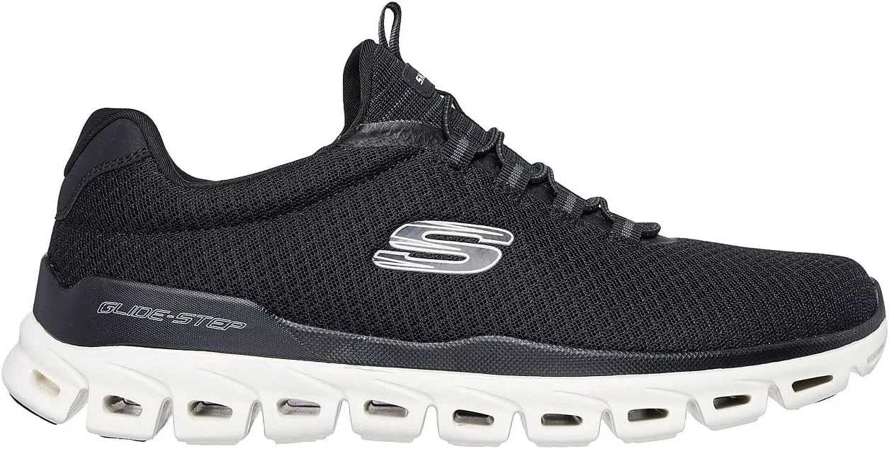 Мужские кроссовки Skechers Glide-Step, Black — фото 3