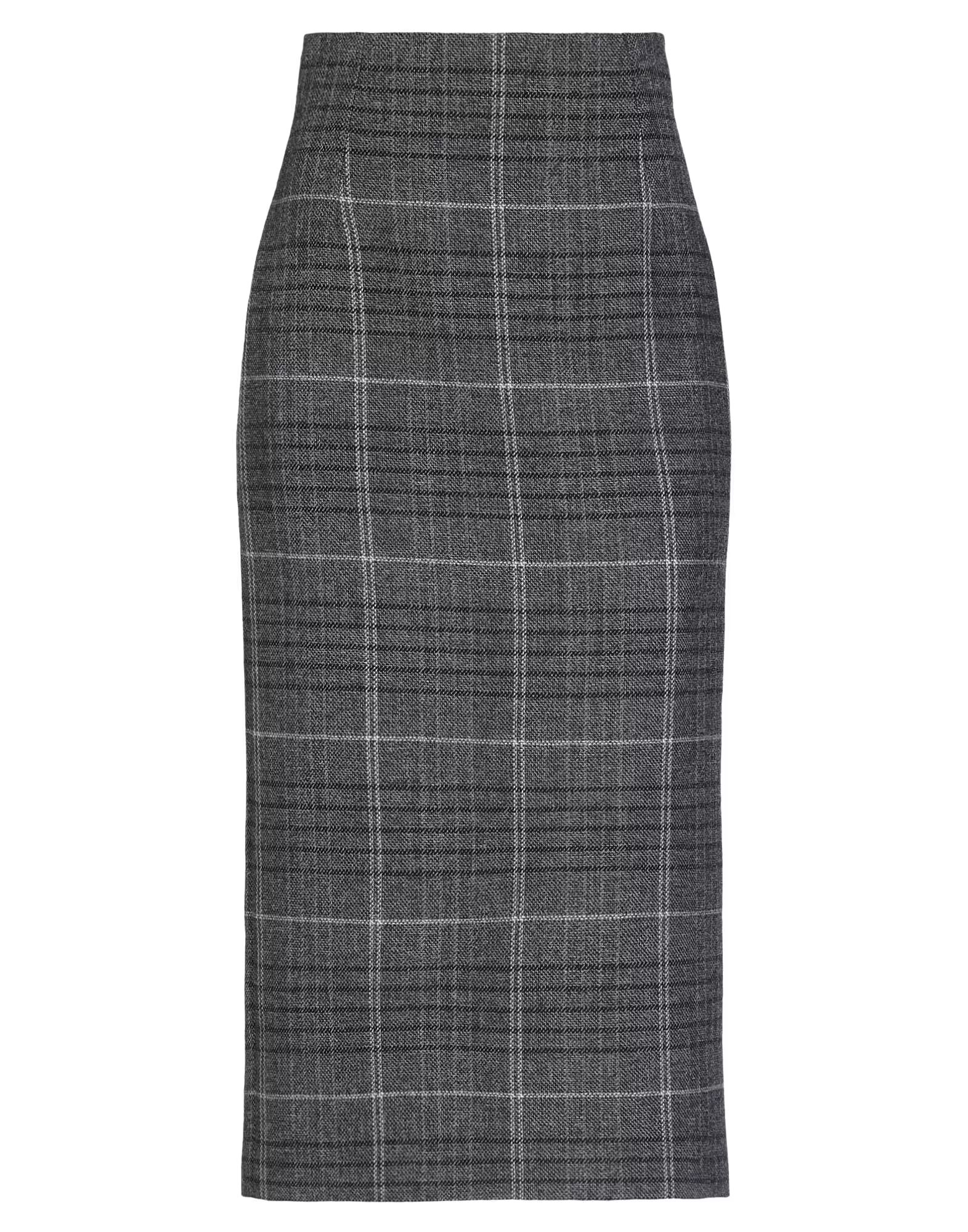 

Юбка миди Dior, угольно-серый