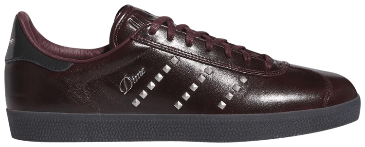

Кроссовки adidas Dime x Gazelle ADV 'Maroon Silver Metallic Studs', красный