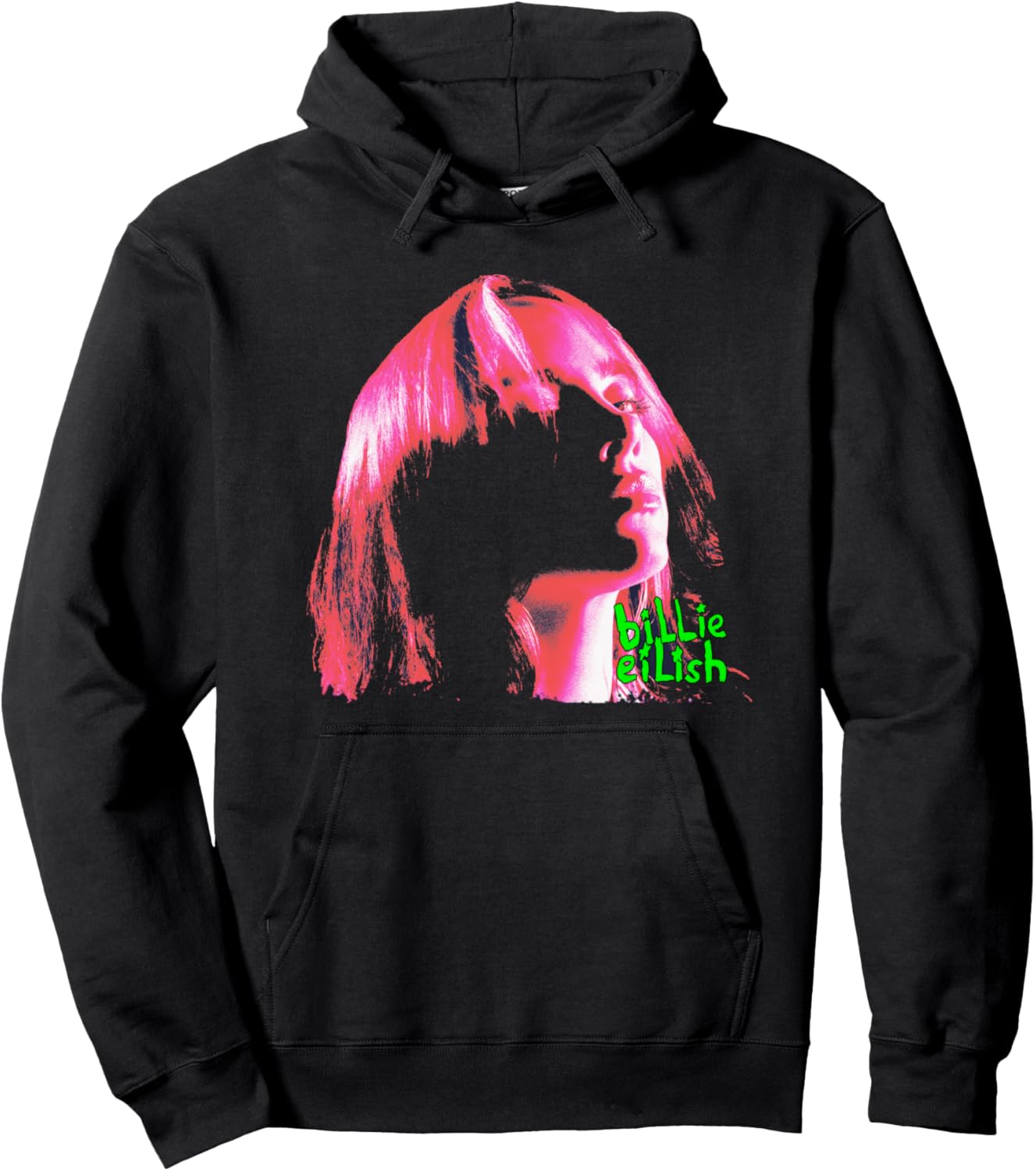 

Официальная толстовка с фотографией Билли Айриша, черная Billie Eilish, Черный, Официальная толстовка с фотографией Билли Айриша, черная Billie Eilish