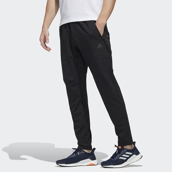 Спортивные штаны Men's adidas O1 Pnt Wv Sports Stylish Black Pants, черный — фото 4