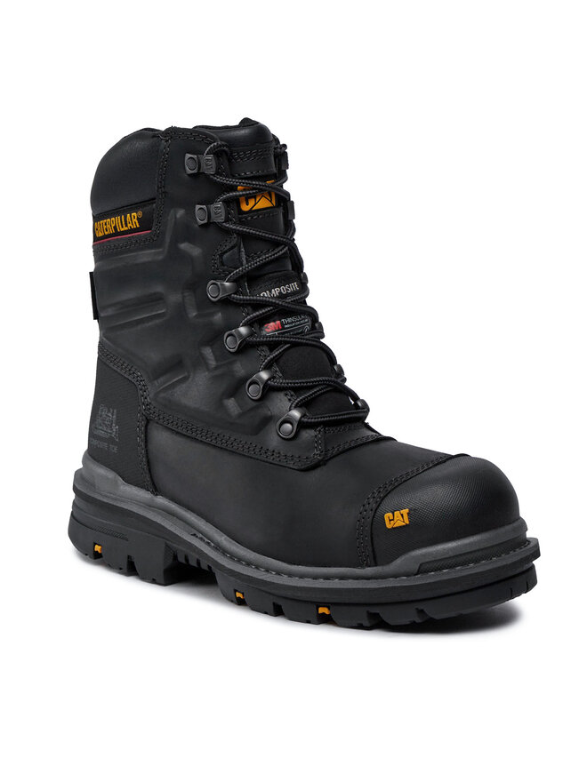 Ботильоны на шнуровке CAT Footwear Premier 8'' Wr Tx P720150, черный — фото 2