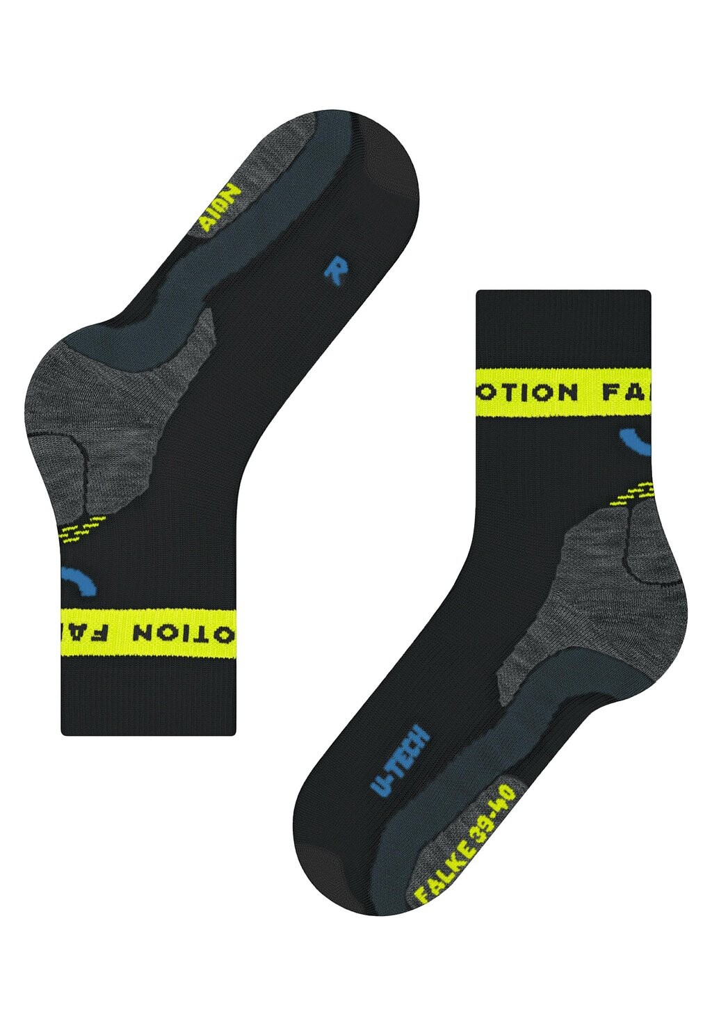 

Носки спортивные RU TRUE MOTION AION RUNNING FALKE, черные