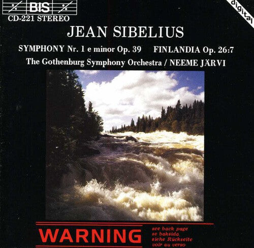 

CD диск Sibelius / Jarvi / Gothenburg S.O.: Symphony 1 in E minor Op 39