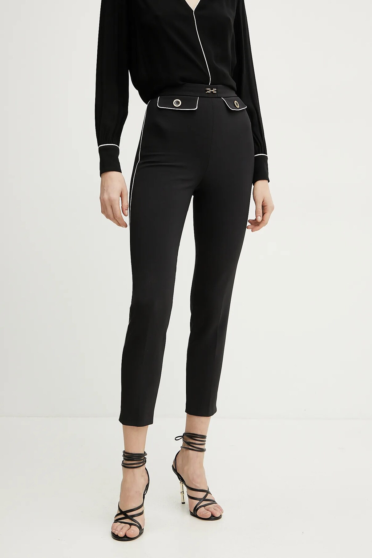 

Брюки Elisabetta Franchi, черный