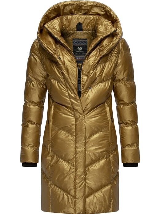 

Короткое пальто наталка блинг Ragwear, золотой