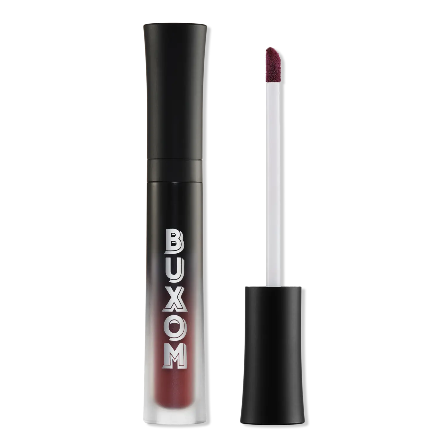 

Жидкая матовая помада с эффектом увеличения объема губ Buxom, Make It Bold (deep mulberry nude)