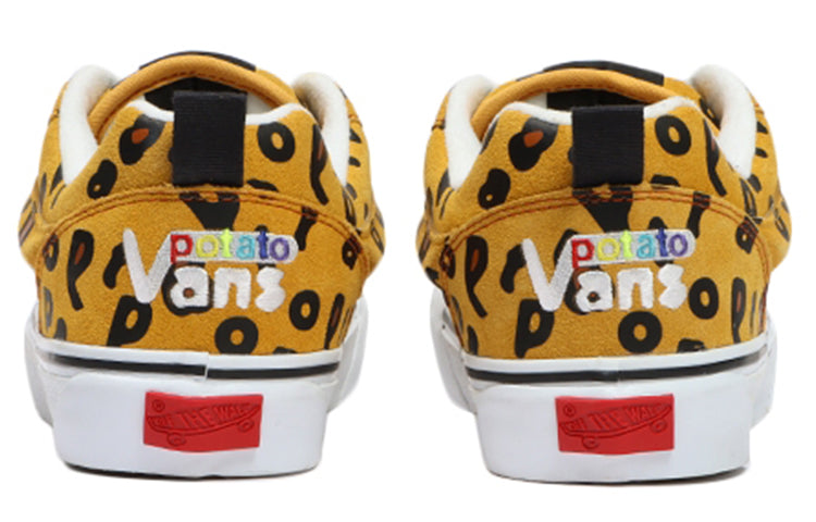 Кеды Vans Imran Potato x Knu-Skool VR3 LX 'Leopard', золотой — фото 4