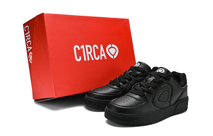 

Кроссовки C1RCA Skateboarding Shoes Men Low-top Black, черный