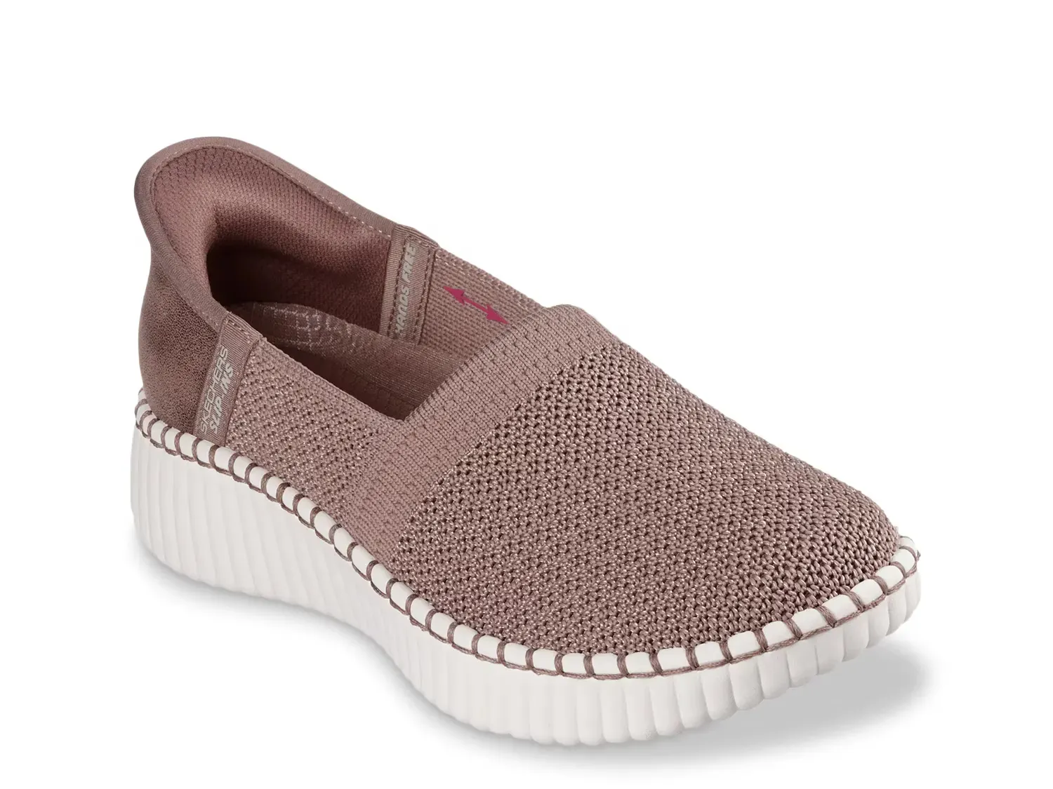 Hands Free Slip-ins: Wilshire Blvd Слипоны - женские Skechers, Tan
